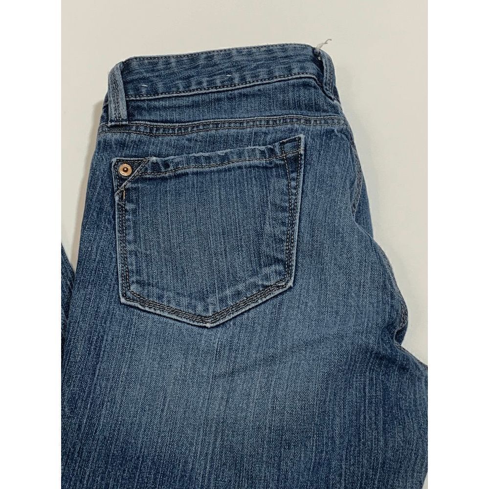 Ann Taylor LOFT Womens Denim Jeans Modern Boot Blue Wash Size 6P - Picture 2 of 7